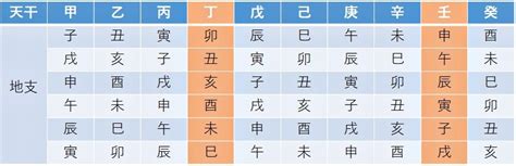 丁壬年|干支